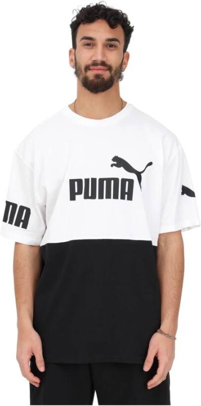 Puma T-shirt Korte Mouw POWER COLORBLOCK - Foto 4
