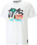 Puma T-shirt Korte Mouw 539237_showcase_tee_bianco - Thumbnail 1