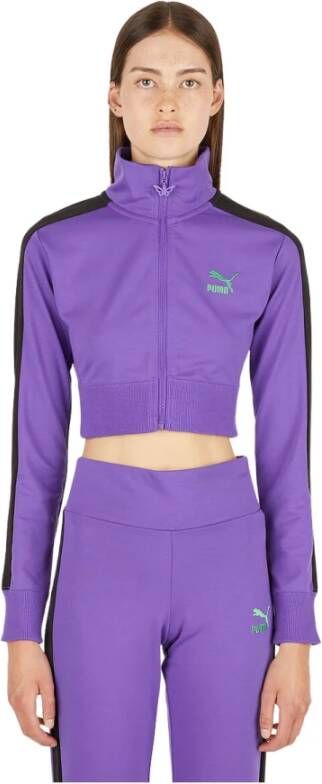 Puma T7 Track Top Paars Dames