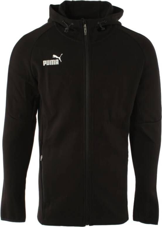 Puma TeamFINAL Heren Zip-Through Vest Zwart Heren