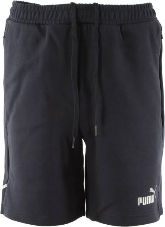 Puma TeamFINAL Navy Shorts voor Heren Blauw Heren