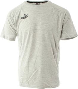 Puma teamFINAL T-shirt grijs maat S Grijs Heren