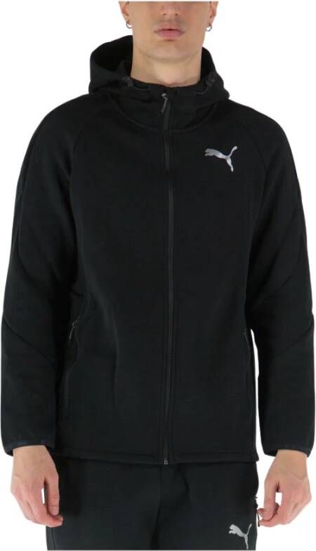 Puma Volledig sweatshirt met zip -evostripe Zwart Heren