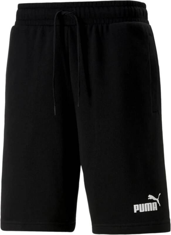 Puma Zwarte Shorts met Klein Logo Black Heren