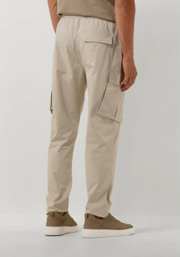 PURE PATH Heren Broeken Cargo Pants With Cords Zand - Foto 2
