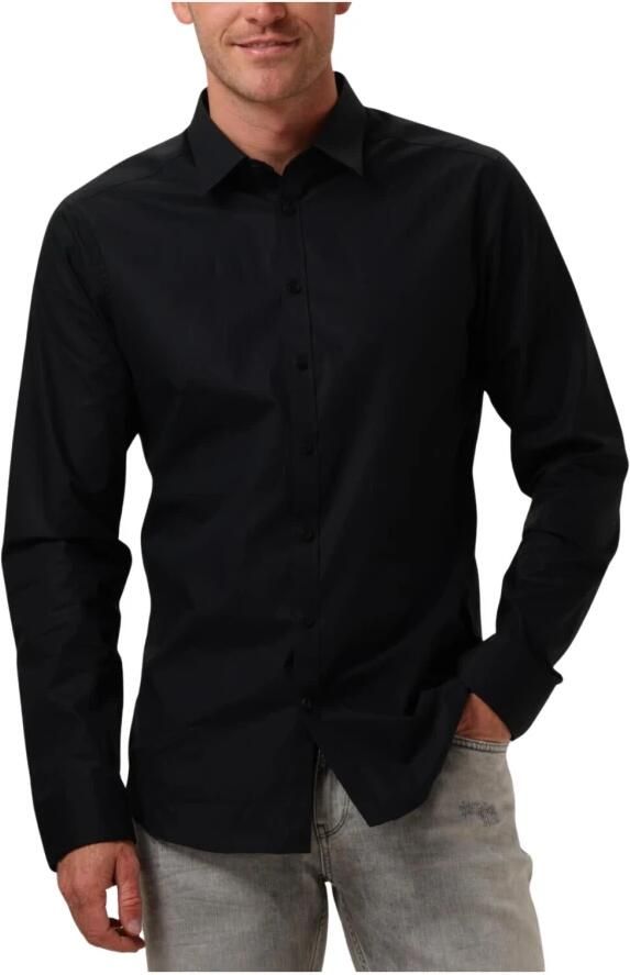 PURE PATH Heren Overhemden Essential Casual Shirt Zwart - Foto 10