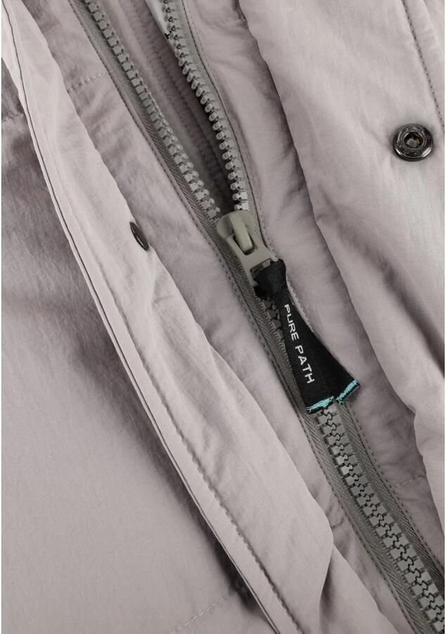PURE PATH Heren Jassen Regular Fit Jackets Padded405 Grijs - Foto 5