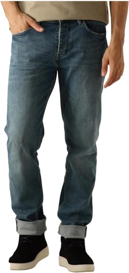 Pure Path Slim Fit Jeans The Ryan Blauw Blue Heren - Foto 3