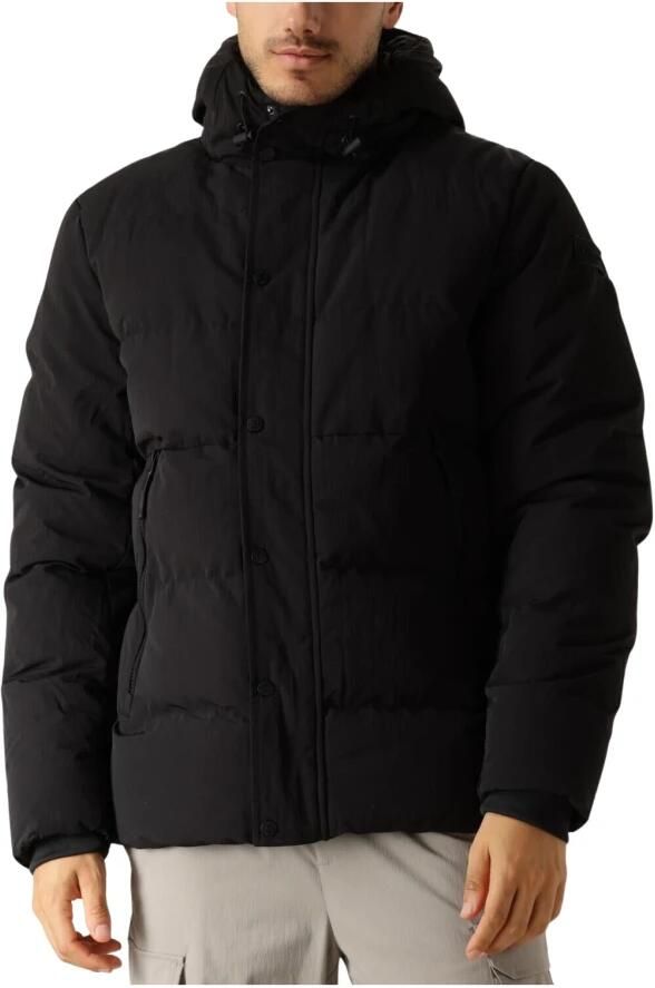 Pure Path Stijlvolle gewatteerde jassen voor heren Black Heren - Foto 7