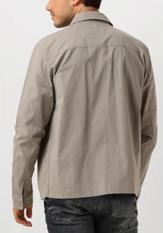 Pure Path Taupe Overshirt voor Stijlvolle Mannen Beige Heren - Foto 2