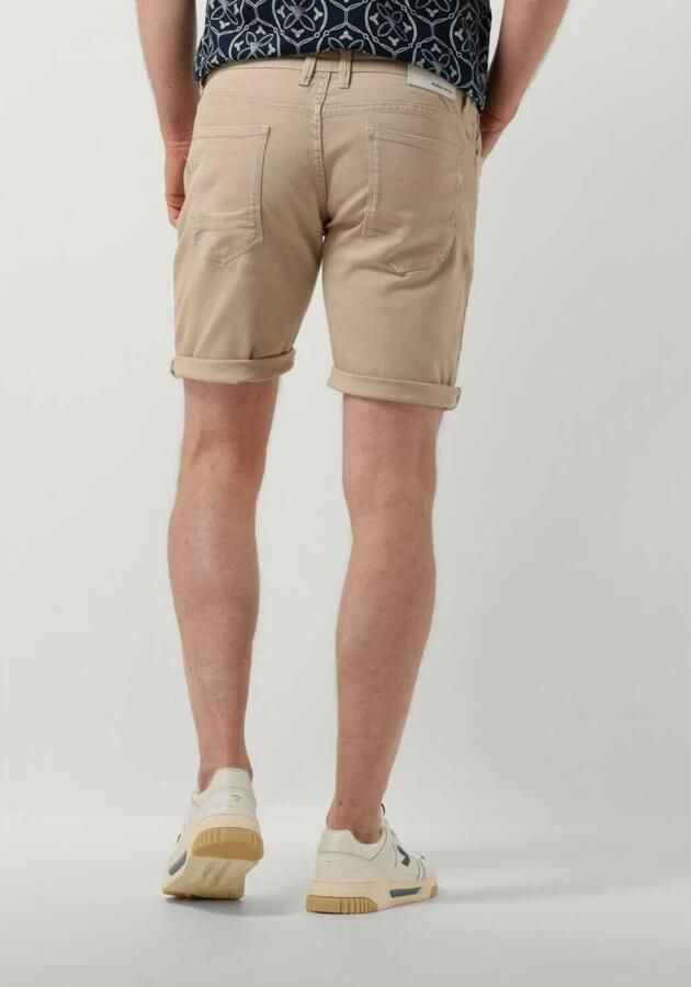 Pure Path Zand Denim Shorts voor Zomer Beige Heren - Foto 2