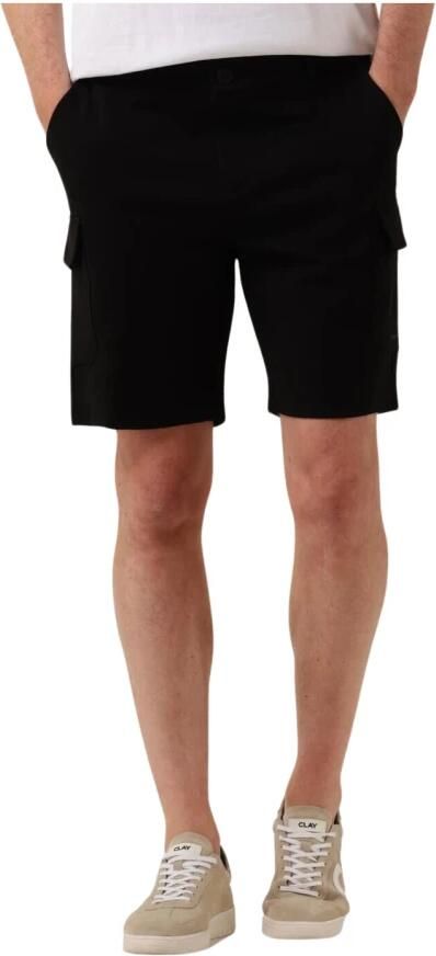 Pure Path Zwarte Cargo Shorts voor de Zomer Black Heren - Foto 3
