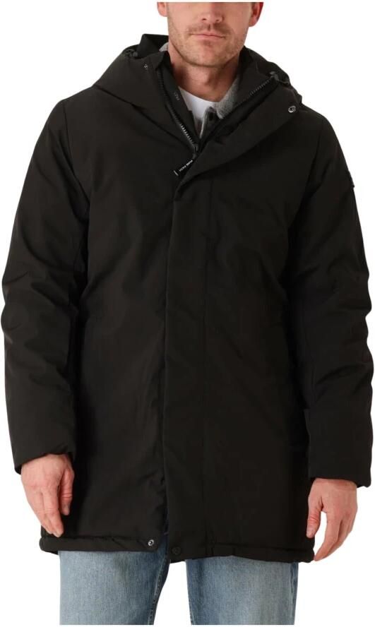 PURE PATH Heren Jassen Regular Fit Jackets Parka Zwart - Foto 7