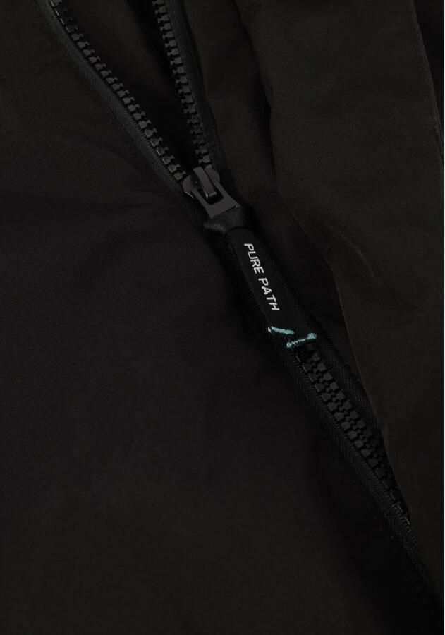 PURE PATH Heren Jassen Regular Fit Jackets Parka Zwart - Foto 5