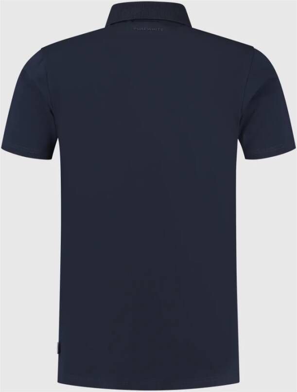 PureWhite Polo Shirt Blauw Heren