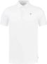 PUREWHITE Heren Polo's & T-shirts Polo With Button Placket And Small Print On Chest Wit - Thumbnail 3