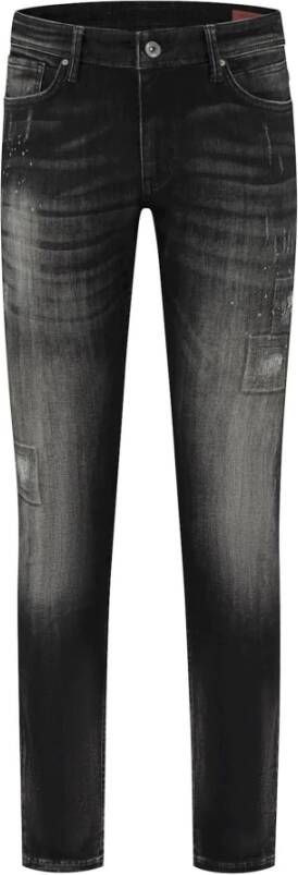PureWhite Slim-fit Jeans Zwart Heren