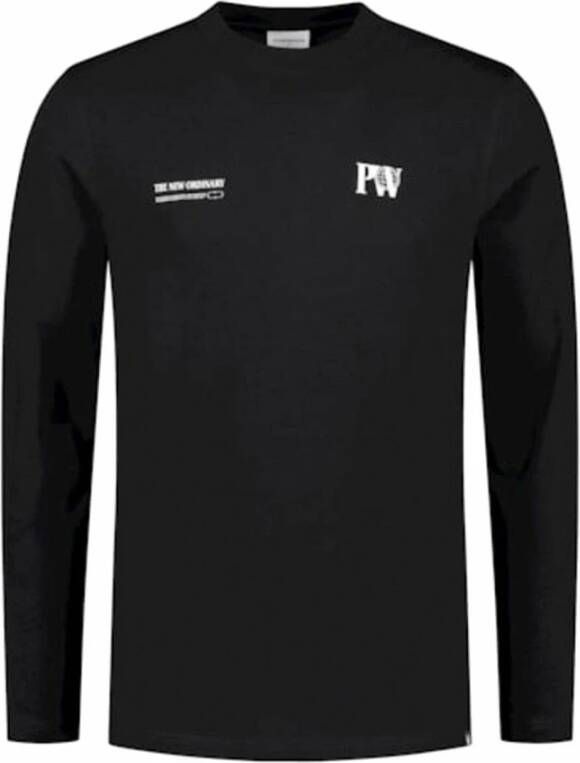 PureWhite T-shirt Zwart Heren