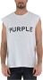 Purple Brand Short Sleeve Shirts Wit Heren - Thumbnail 1