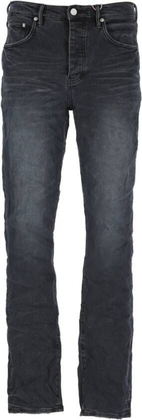 Purple Brand Slim-fit Jeans Zwart Heren