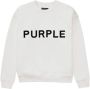 Purple Brand Sweatshirt White Heren - Thumbnail 1