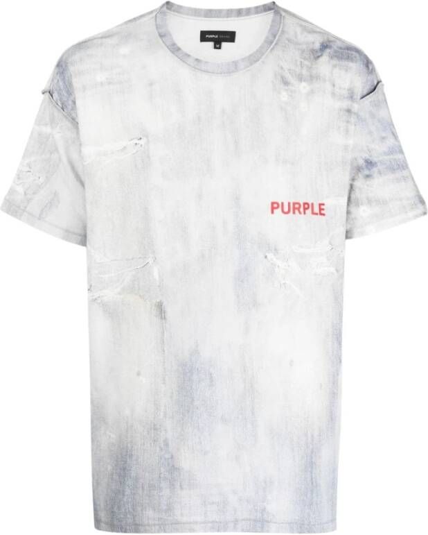 Purple Brand T-Shirts White Heren