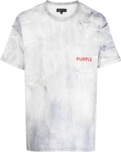 Purple Brand T-Shirts Wit Heren