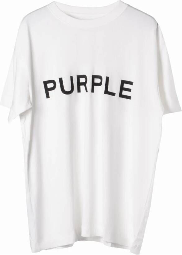 Purple Brand T-shirts White Heren