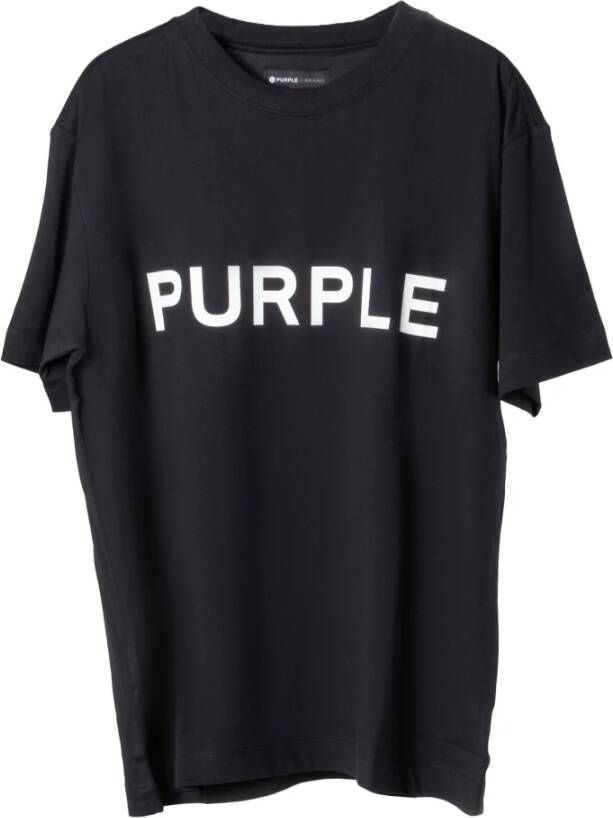Purple Brand T-shirts Zwart Heren