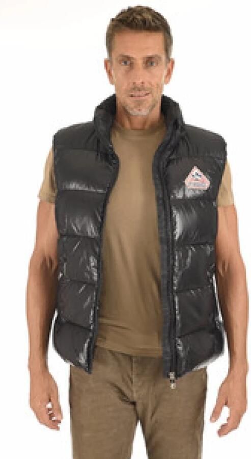 Pyrenex Unisex Mouwloze Donsjas John Zwart Heren - Foto 4
