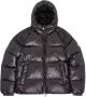 Pyrenex Unisex Gewatteerde Jas met Capuchon Sten Black Heren - Thumbnail 2
