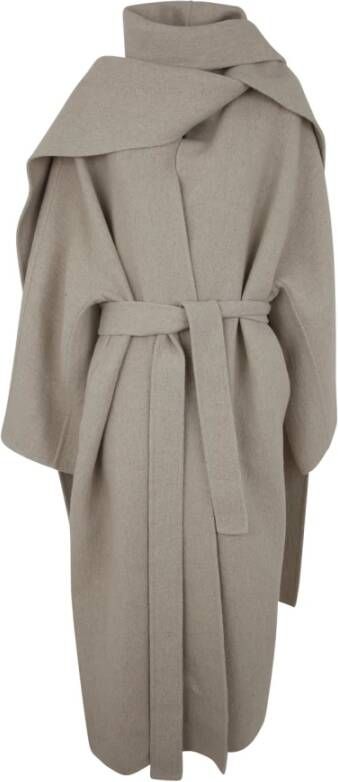 Quira Belted Coats Beige Dames