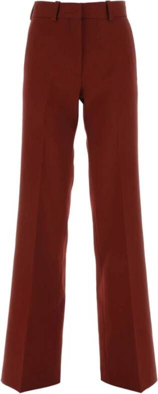 Quira Slim-fit Trousers Rood Dames