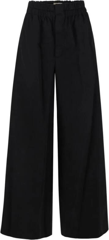 Quira Leather Trousers Zwart Dames