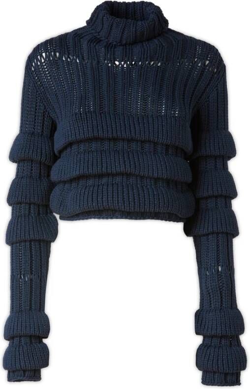 Quira Turtlenecks Blauw Dames