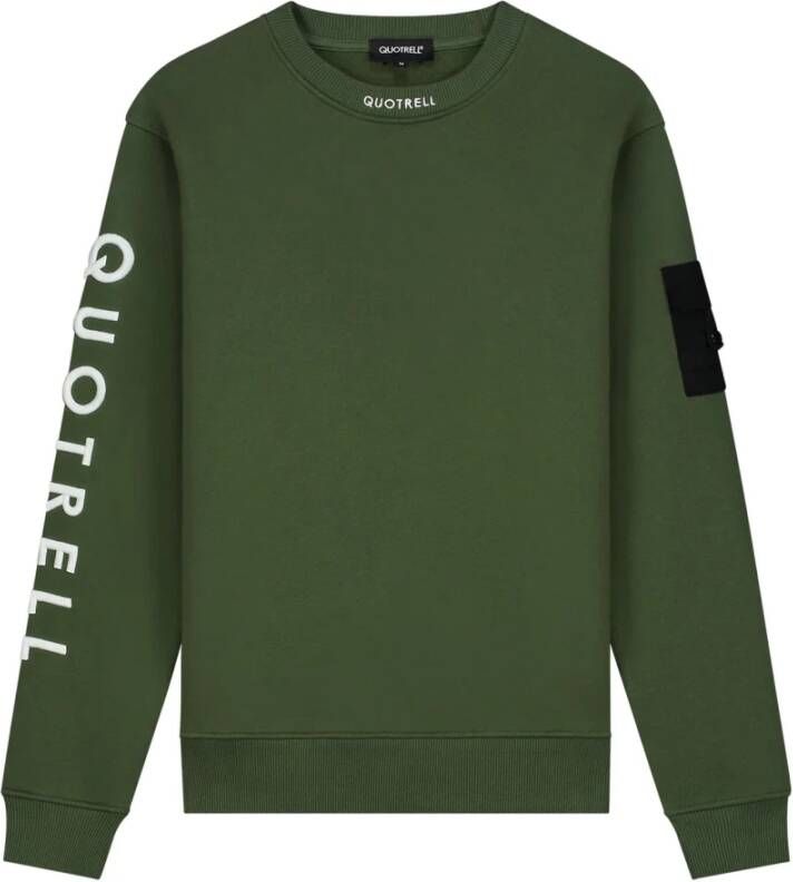 Quotrell Dublin Trui Groen Sw53649 9929 Green Heren