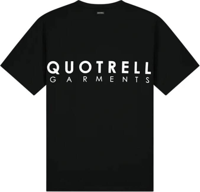 Quotrell Fusa T-Shirt Heren Zwart Wit Zwart Heren