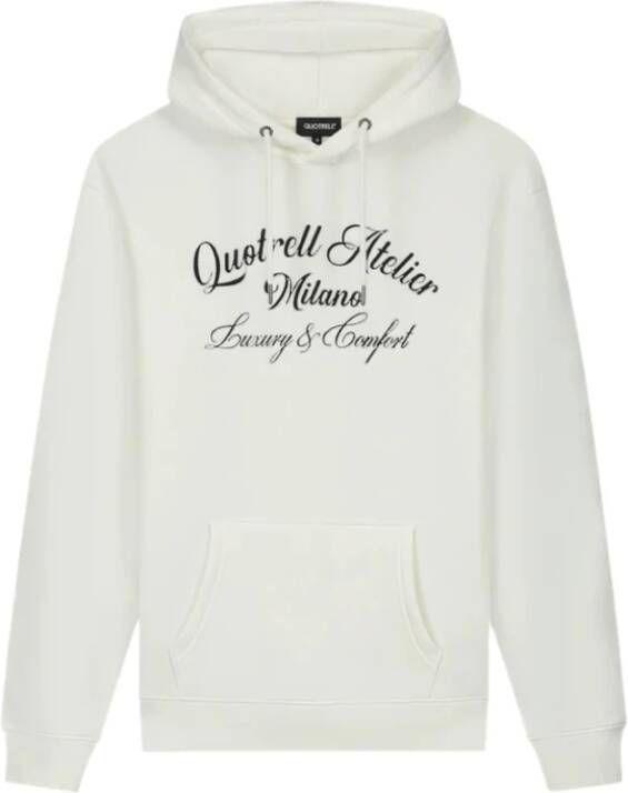 Quotrell Milano Chain Hoodie voor heren White Heren