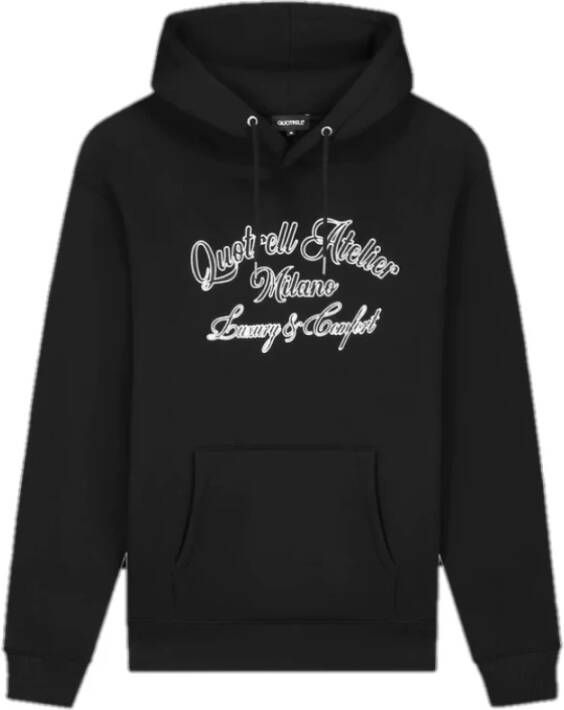 Quotrell Milano Chain Hoodie voor heren Zwart Heren