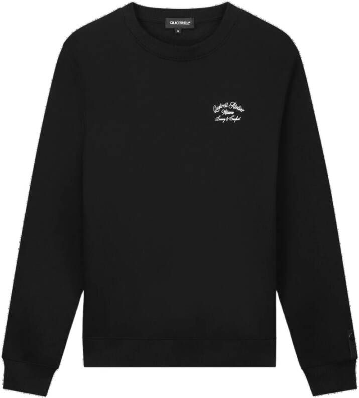 Quotrell Milano Sweater Zwart Heren