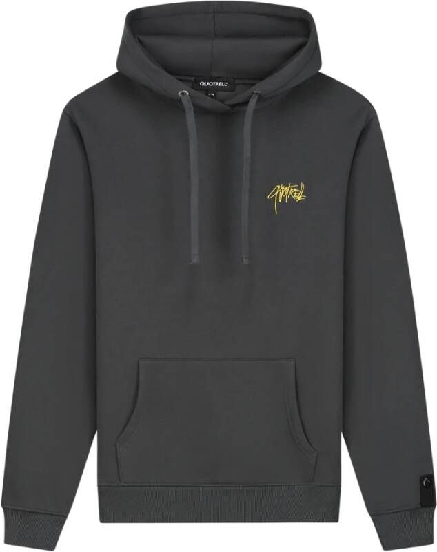 Quotrell Monterey Hoodie Antraciet Hs99876 Grijs Heren