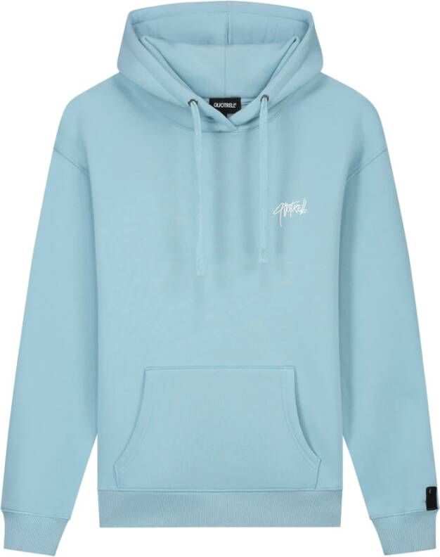 Quotrell Monterey Hoodie Blauw Blue Heren