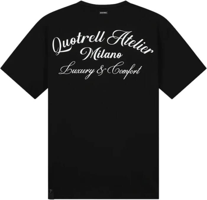 Quotrell T-Shirts Zwart Heren