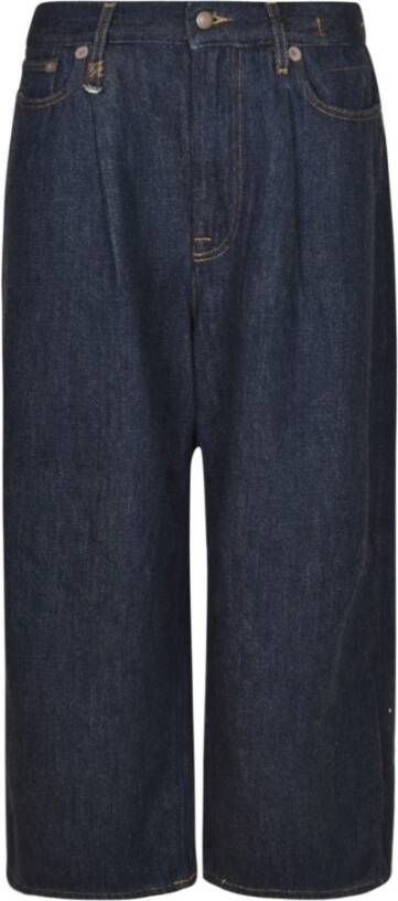 R13 Brede jeans Blauw Dames