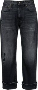 R13 Cropped Jeans Zwart Dames