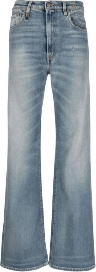 R13 Flared Jeans Blauw Dames