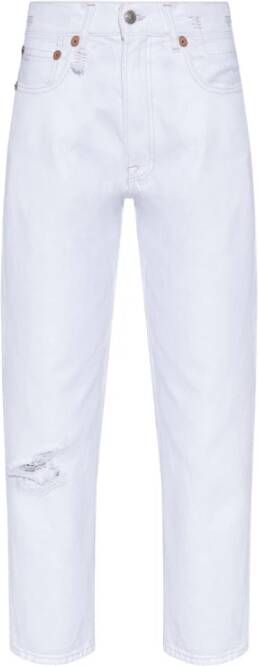 R13 Straight Jeans White Dames