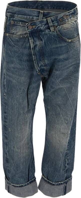 R13 Loose-fit Jeans Blauw Dames