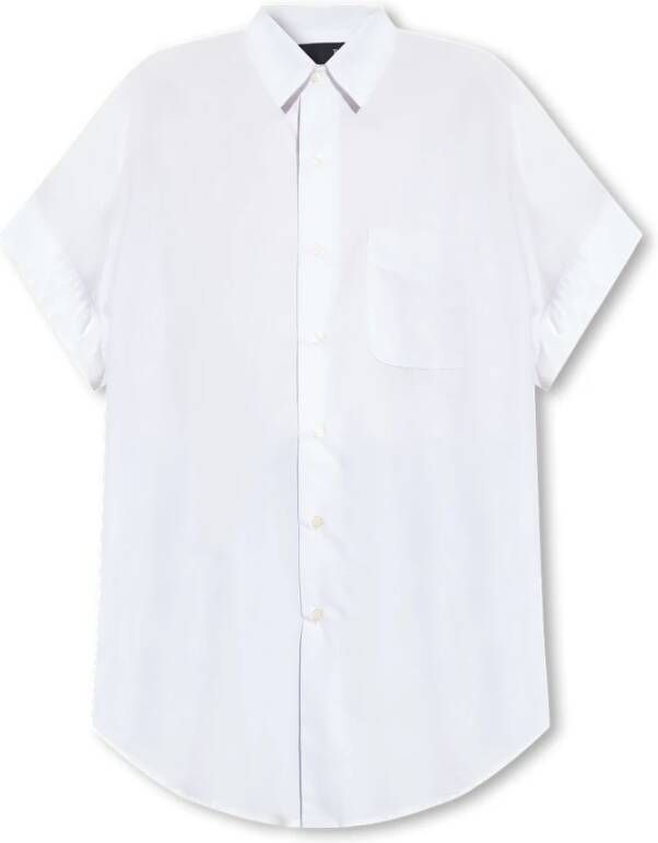 R13 Mouwloos shirt White Dames