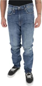 R13 Slim-fit jeans Blauw Heren
